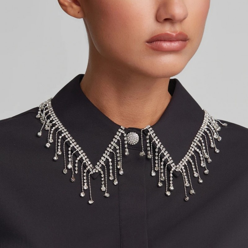 Bamboo mid-length shirt Black Lynne