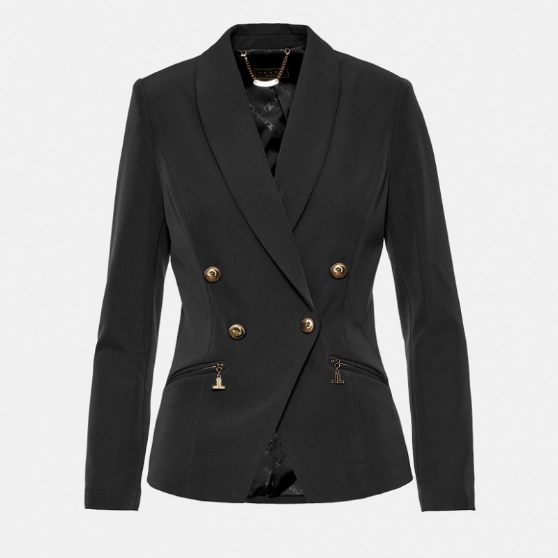 Double-breasted jacket Black Lynne