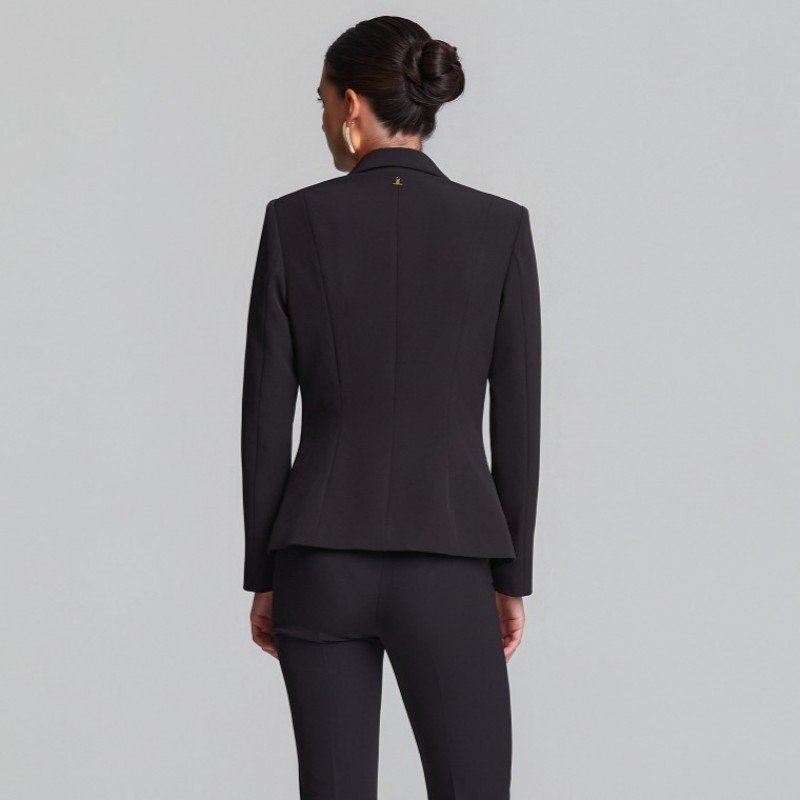 Double-breasted jacket Black Lynne
