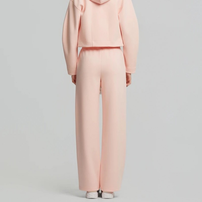 Παντελόνι φόρμας με κρύσταλλα στα κορδόνια Pink Lynne