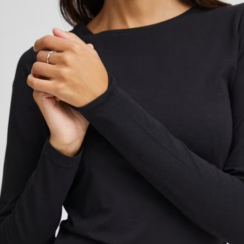 Blouse long sleeved Bypamila Black B.Young