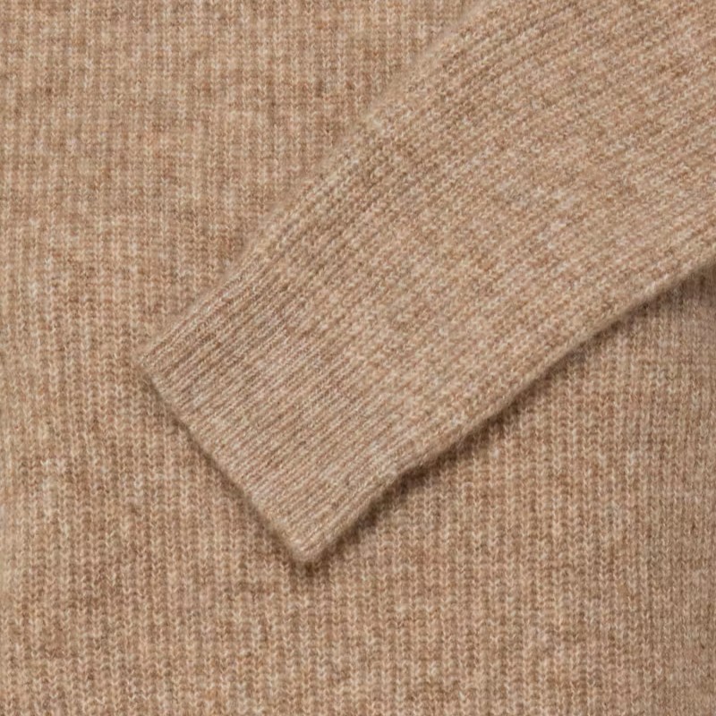 Πουλόβερ γυναικείο πλεκτό Byotaja Beige B.young