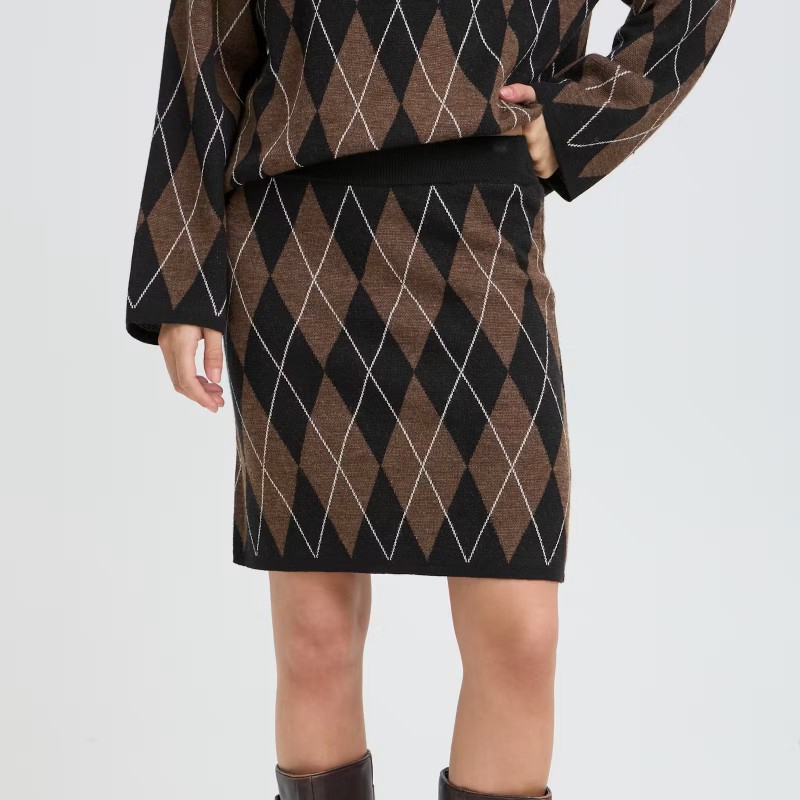 Skirt knitted Byokaja Brown B.young