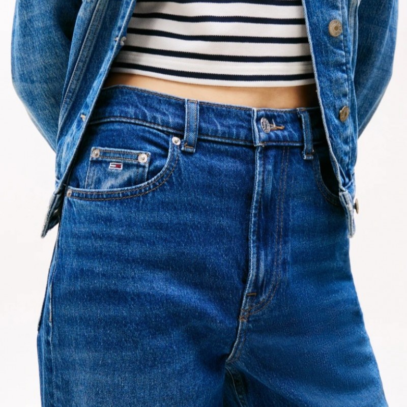 Τζίν παντελόνι Layla HR Slim straight Blue Tommy jeans