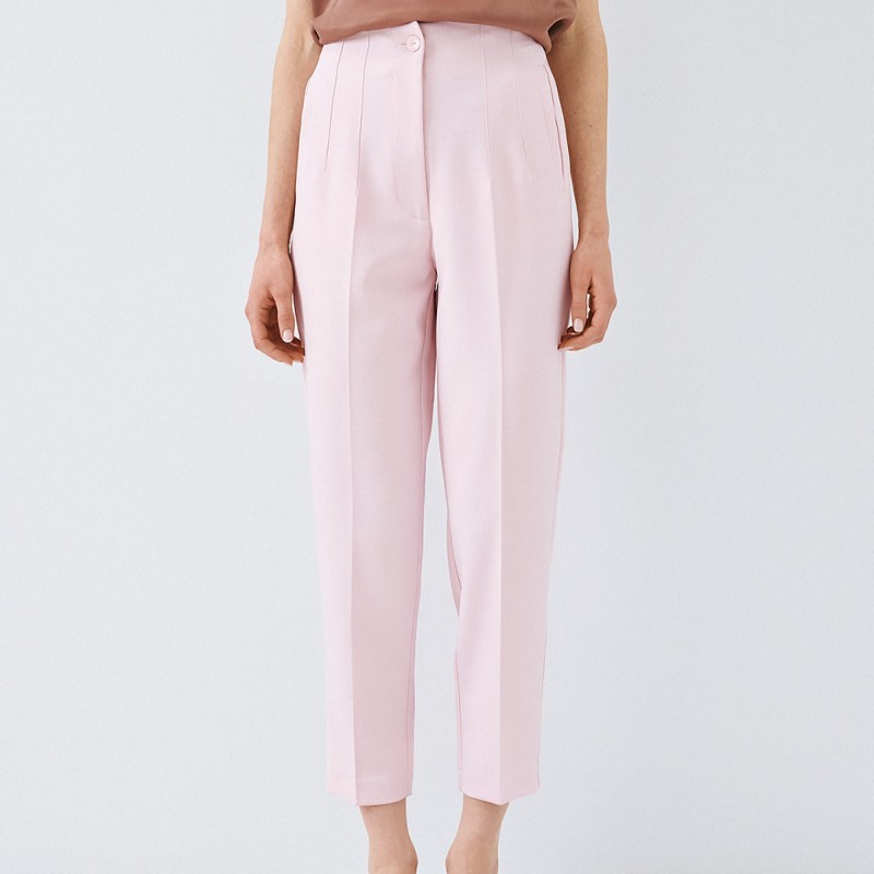 Pants high waisted Pink Access