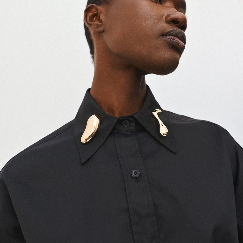 Shirt with metallic details Black Access