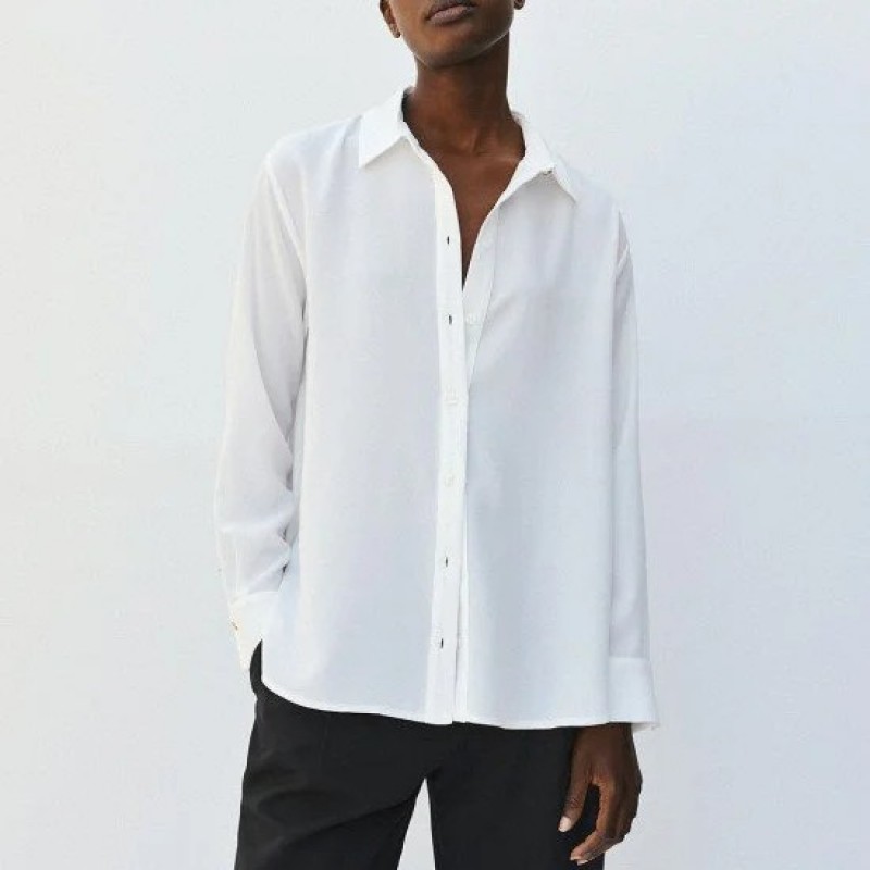 Round neck shirt White Access