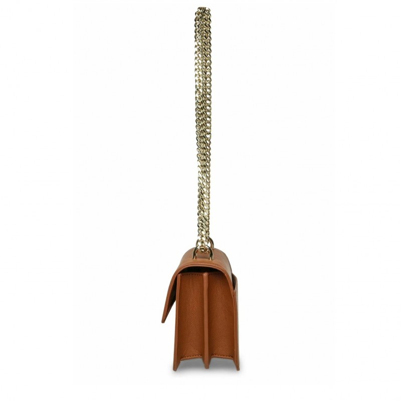 Τσάντα ώμου cross body Bstakes-2 Camel gold Steve Madden