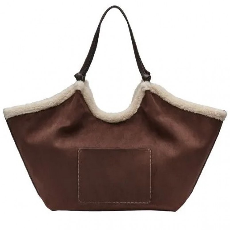 Τσάντα Paula tote handbag Dark Brown DKNY