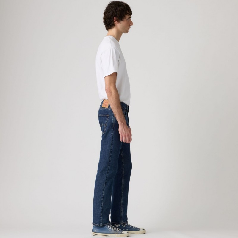 Τζίν παντελόνι 502® Taper Dark indigo Blue Levi's® 