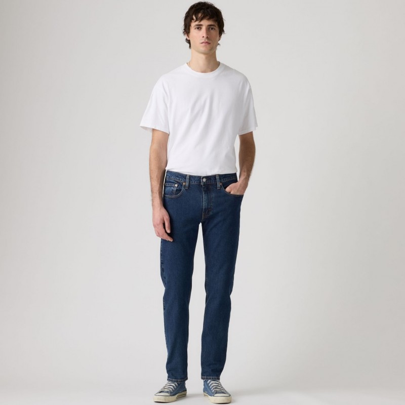 Τζίν παντελόνι 502® Taper Dark indigo Blue Levi's® 
