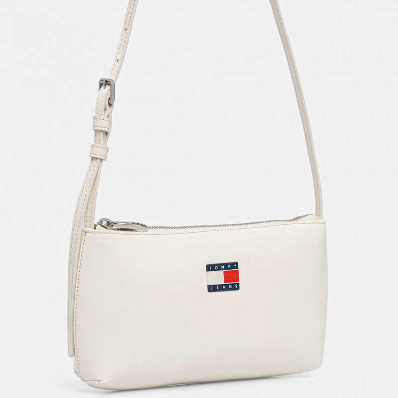 Τσάντα ώμου must White Tommy jeans