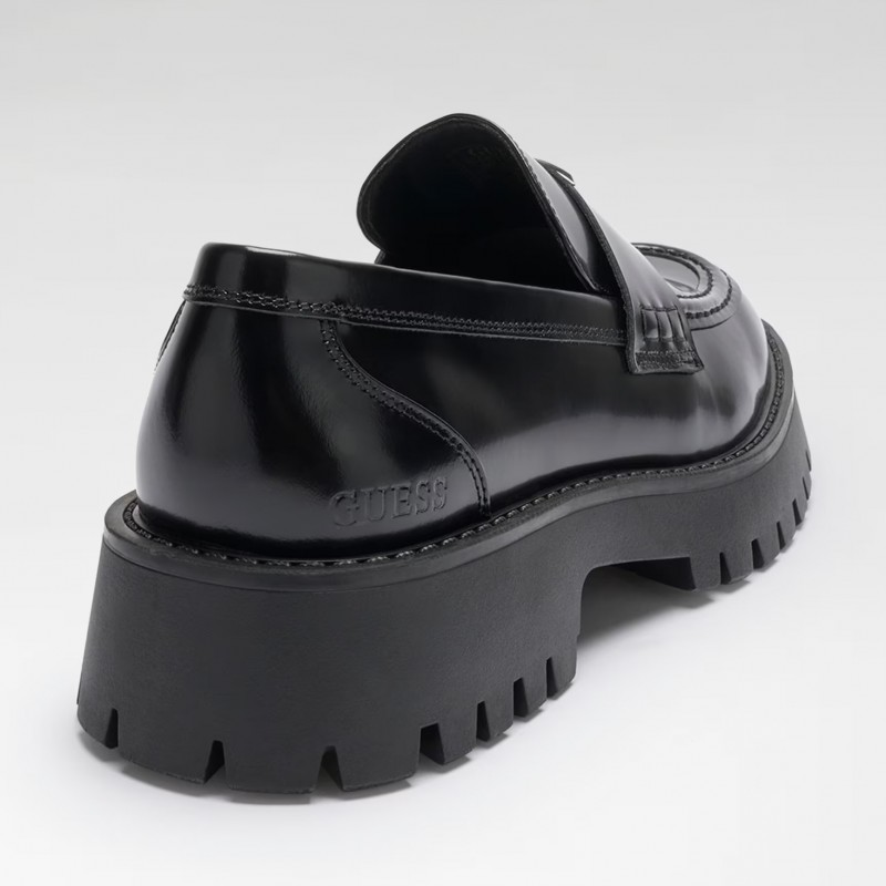 Μοκασίνια με τρακτερωτή Gorizia iii Black Guess