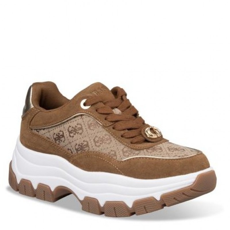 Sneakers for women Berrett3 Brown Guess