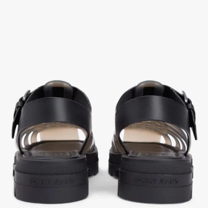 Σανδάλια Jelly Fisherman Με Chunky Σόλα Black Tommy jeans