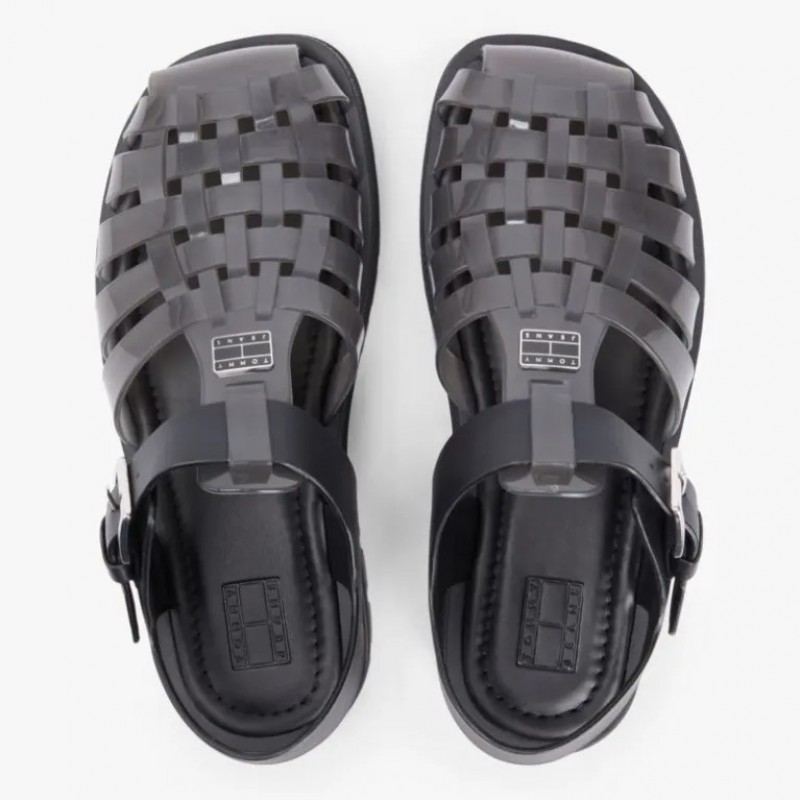 Σανδάλια Jelly Fisherman Με Chunky Σόλα Black Tommy jeans
