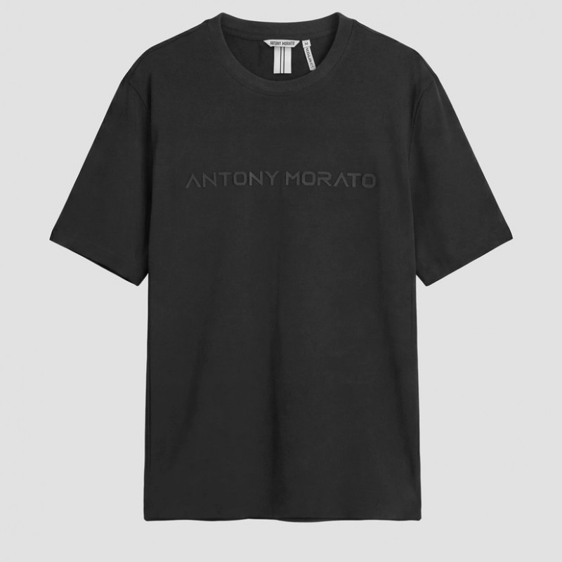 T-shirt interlock Black Antony Morato