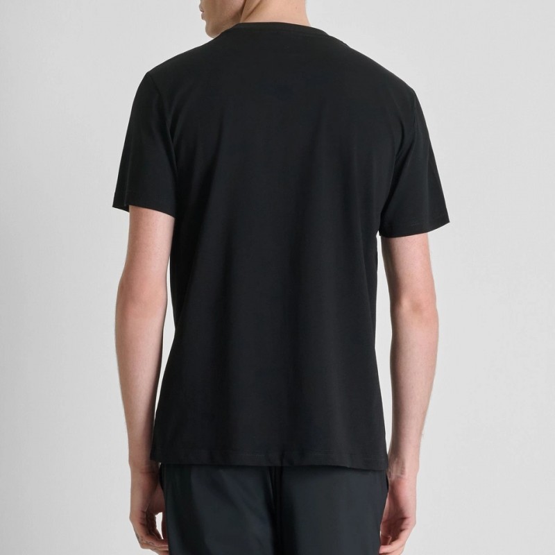 T-shirt interlock Black Antony Morato