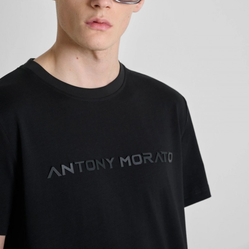 T-shirt interlock Black Antony Morato