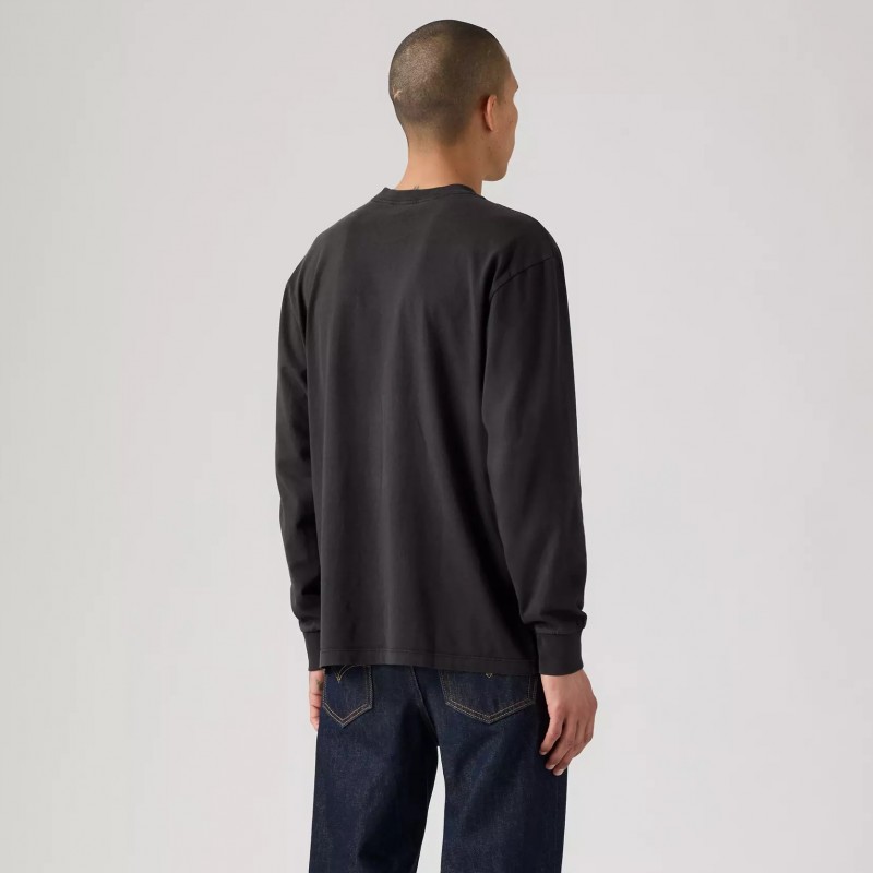 Long Sleeve Authentic Tee Black Levi's