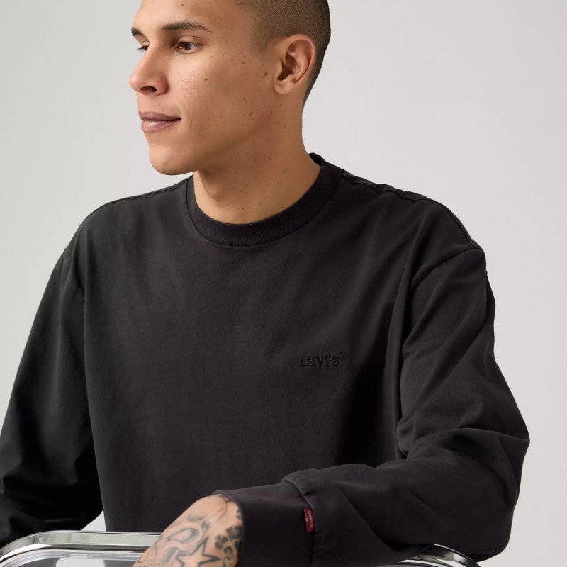 Long Sleeve Authentic Tee Black Levi's