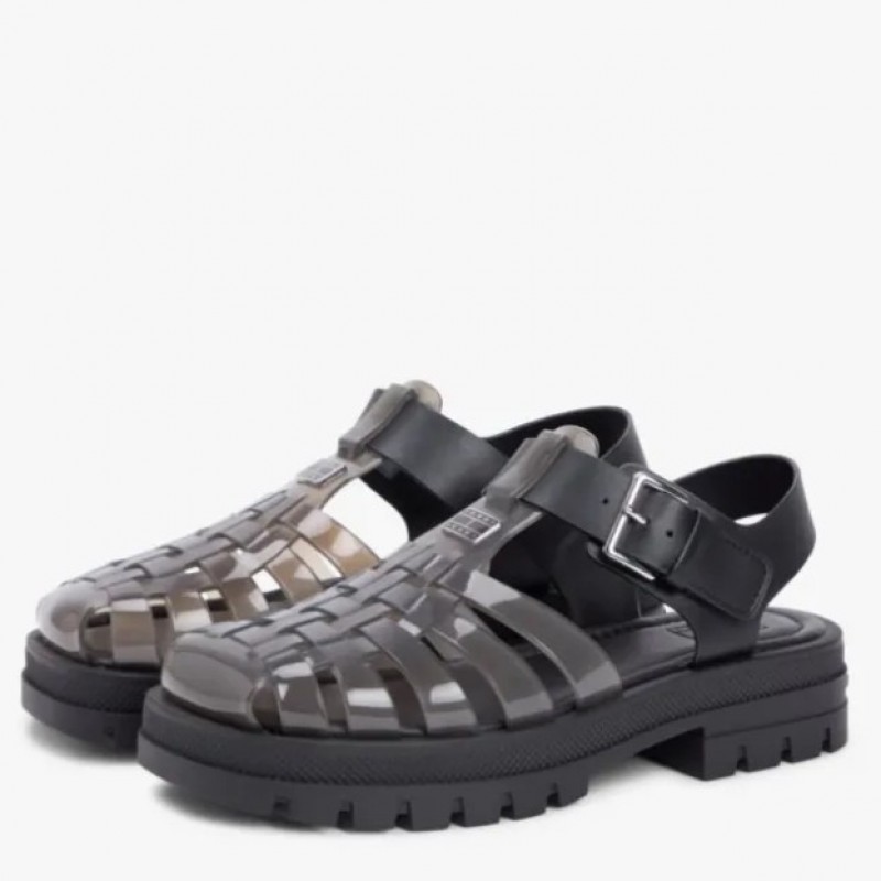 Σανδάλια Jelly Fisherman Με Chunky Σόλα Black Tommy jeans