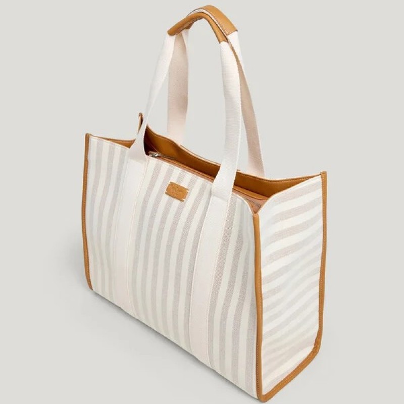 Bag shopper Niza Beige Pepe jeans