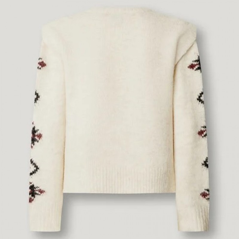 Knit crew neck jumper Audrey Beige Pepe jeans