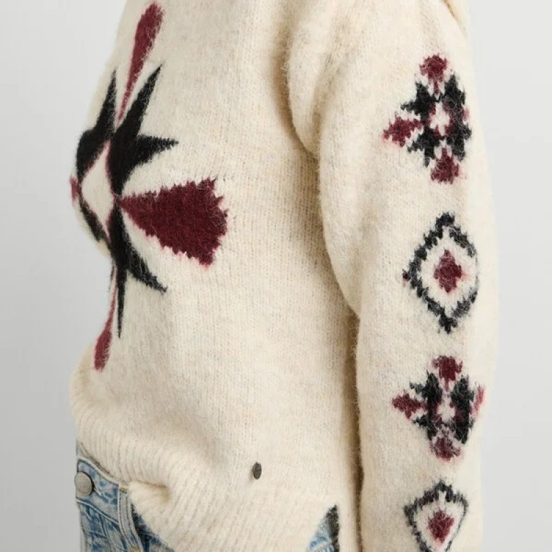 Knit crew neck jumper Audrey Beige Pepe jeans