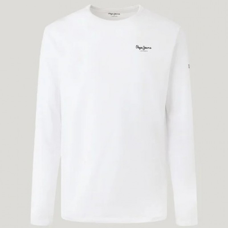 Blouse long sleeved Original Basic White Pepe Jeans