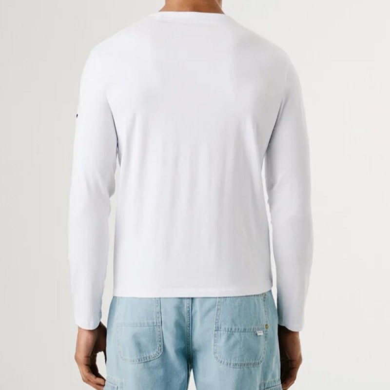 Blouse long sleeved Original Basic White Pepe Jeans