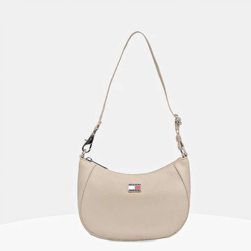 Τσάντα ώμου daily elevated Beige Tommy jeans