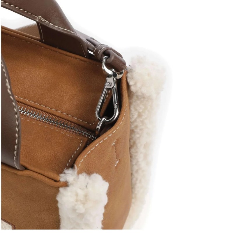 Τσάντα Hadlee tote handbag Brown DKNY