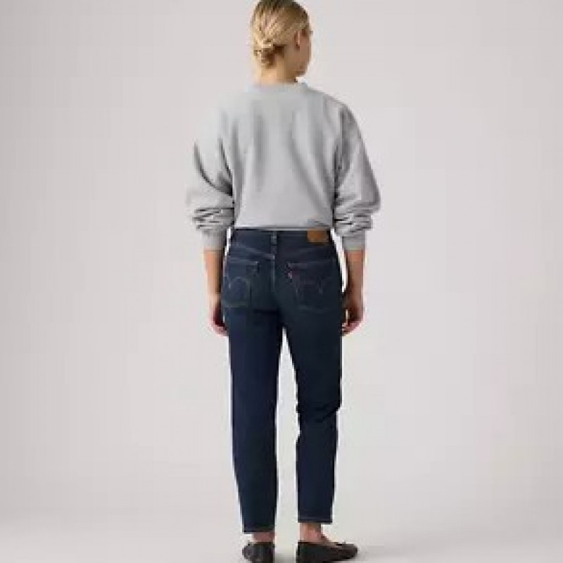 Jeans 501® Original Cropped Blue Levi's