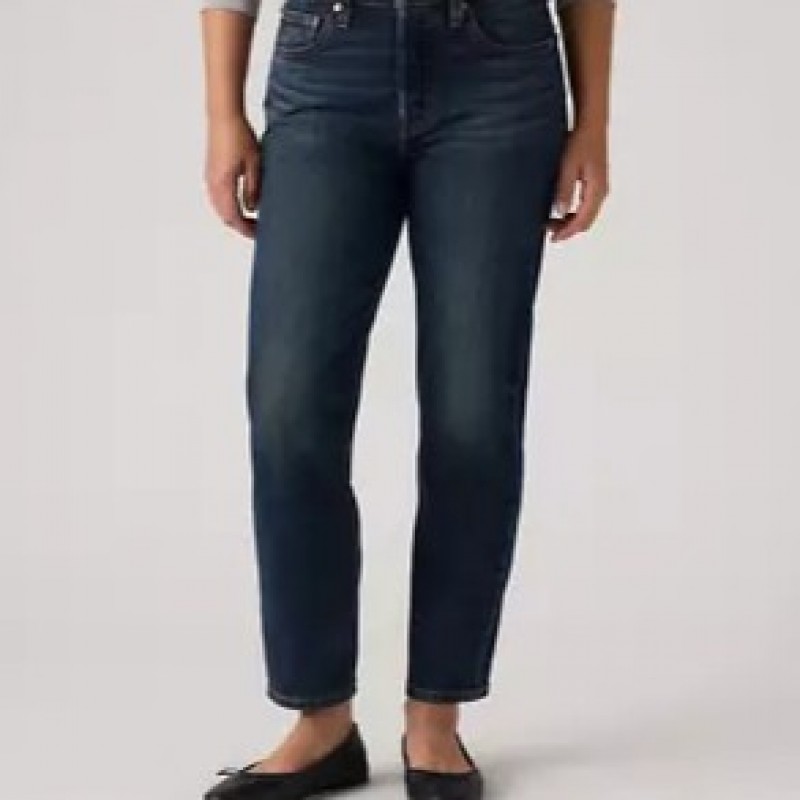 Jeans 501® Original Cropped Blue Levi's
