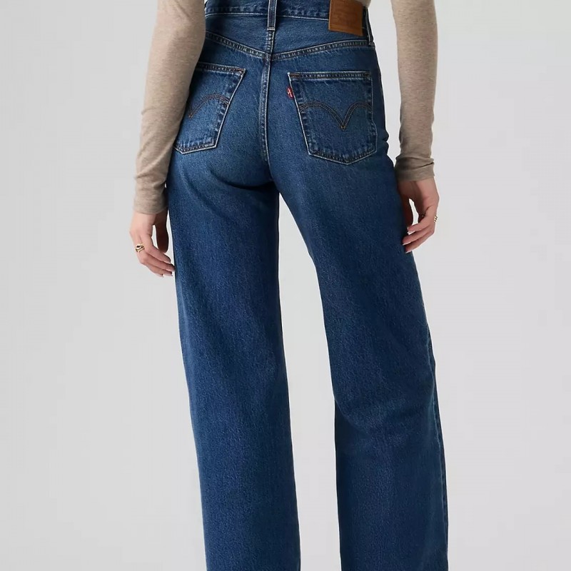 Ribcage Wide Leg Jeans Blue Levi's