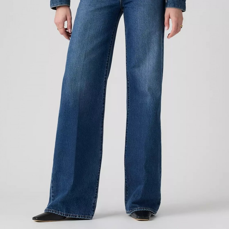 Ribcage Wide Leg Jeans Blue Levi's