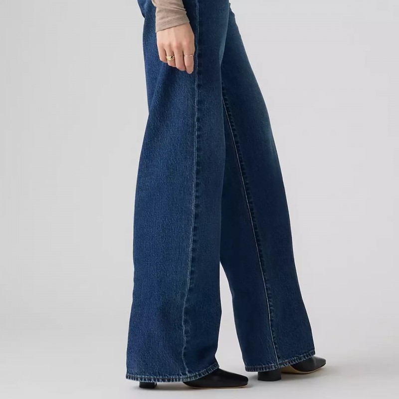Ribcage Wide Leg Jeans Blue Levi's