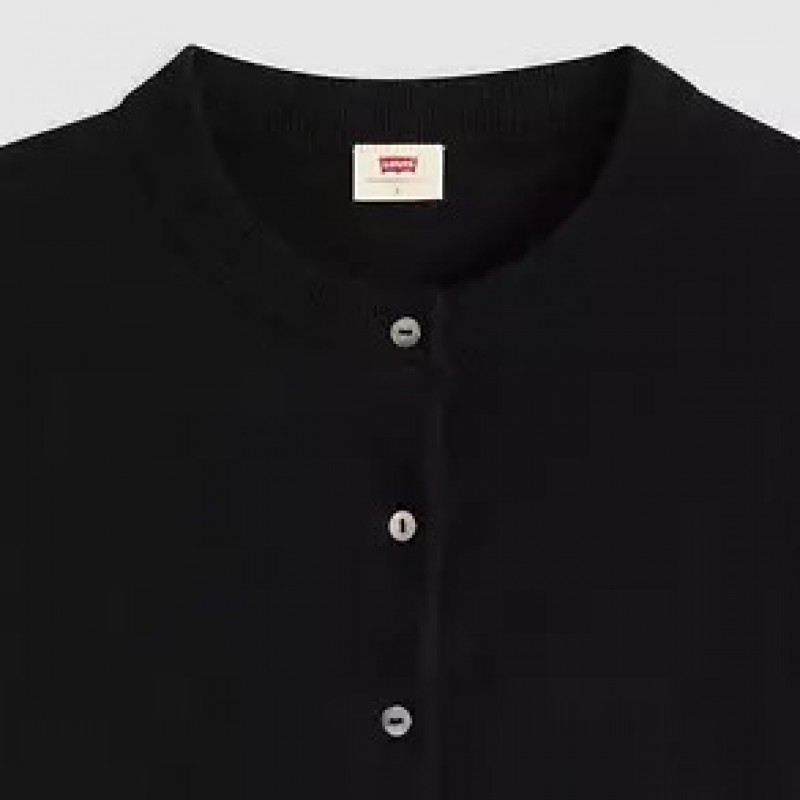 Cardigan supersoft crewneck Black Levi's