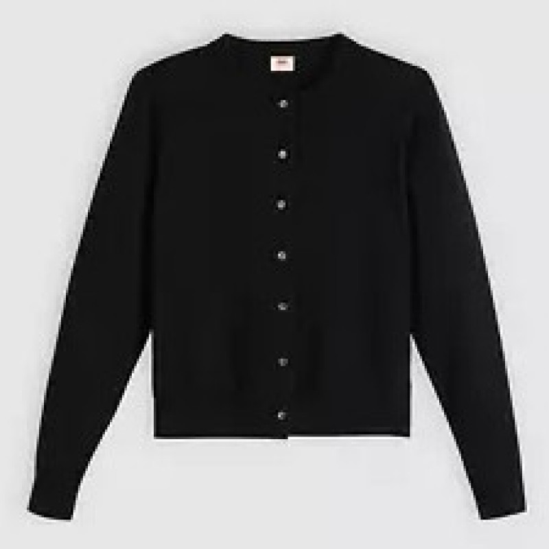 Cardigan supersoft crewneck Black Levi's
