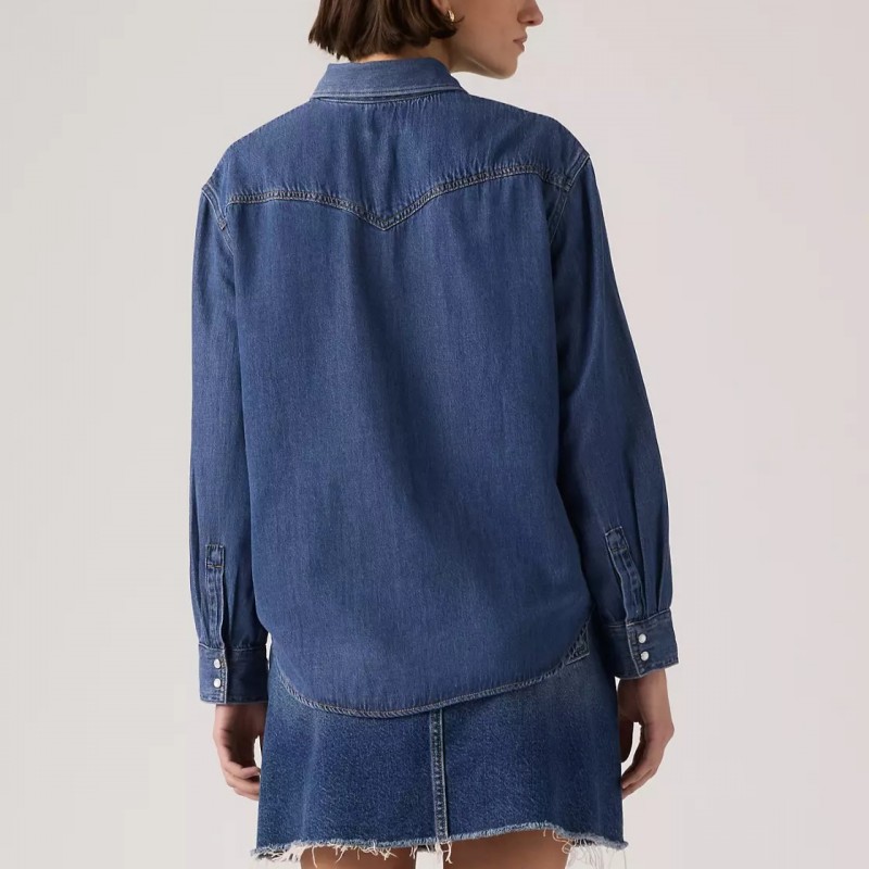 Teodora Western Shirt Blue Levi's