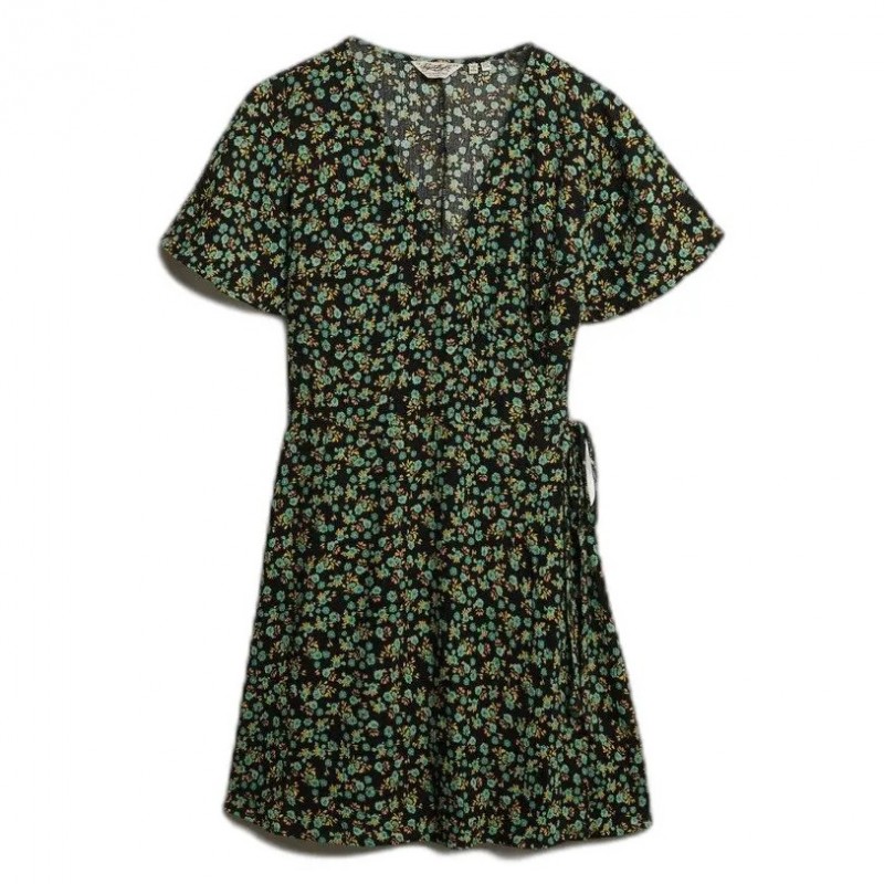 Dress mini floral Black Superdry