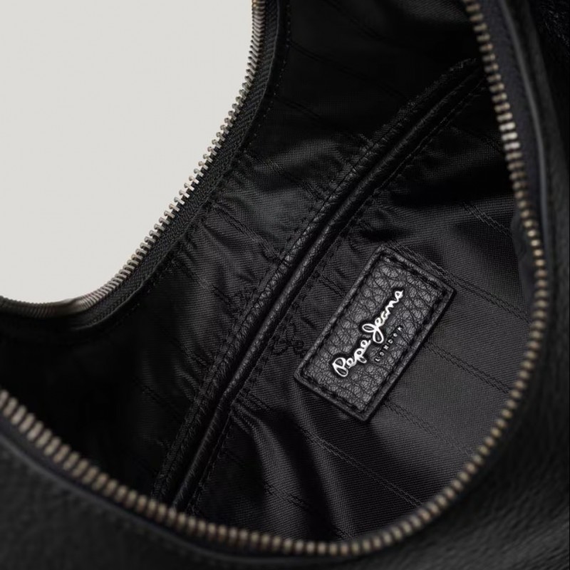 Half-moon shaped bag with zipper closure Isadora Pepe jeans