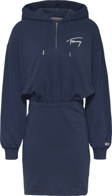 Φόρεμα με κουκούλα Twilight Navy Tommy Jeans