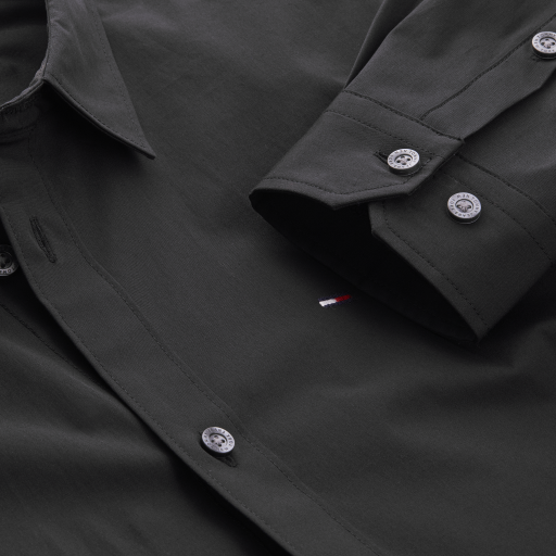 Πουκάμισο TJM Original Stretch Black Tommy Jeans