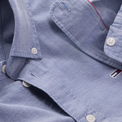 Πουκάμισο Slim Stretch Oxford Twilight Navy Tommy Jeans