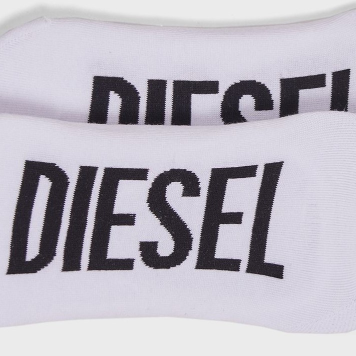 Κάλτσες σετ 2pack Hidepat unisex White Diesel