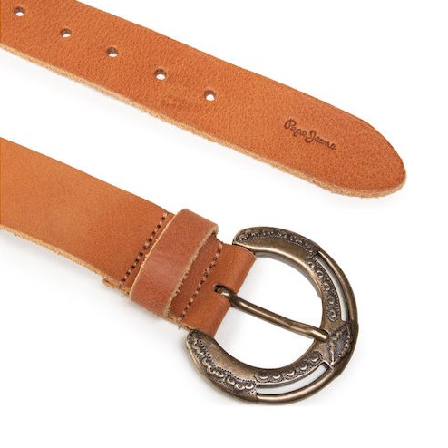 Women's belt Flora Tan Pepe Jeans